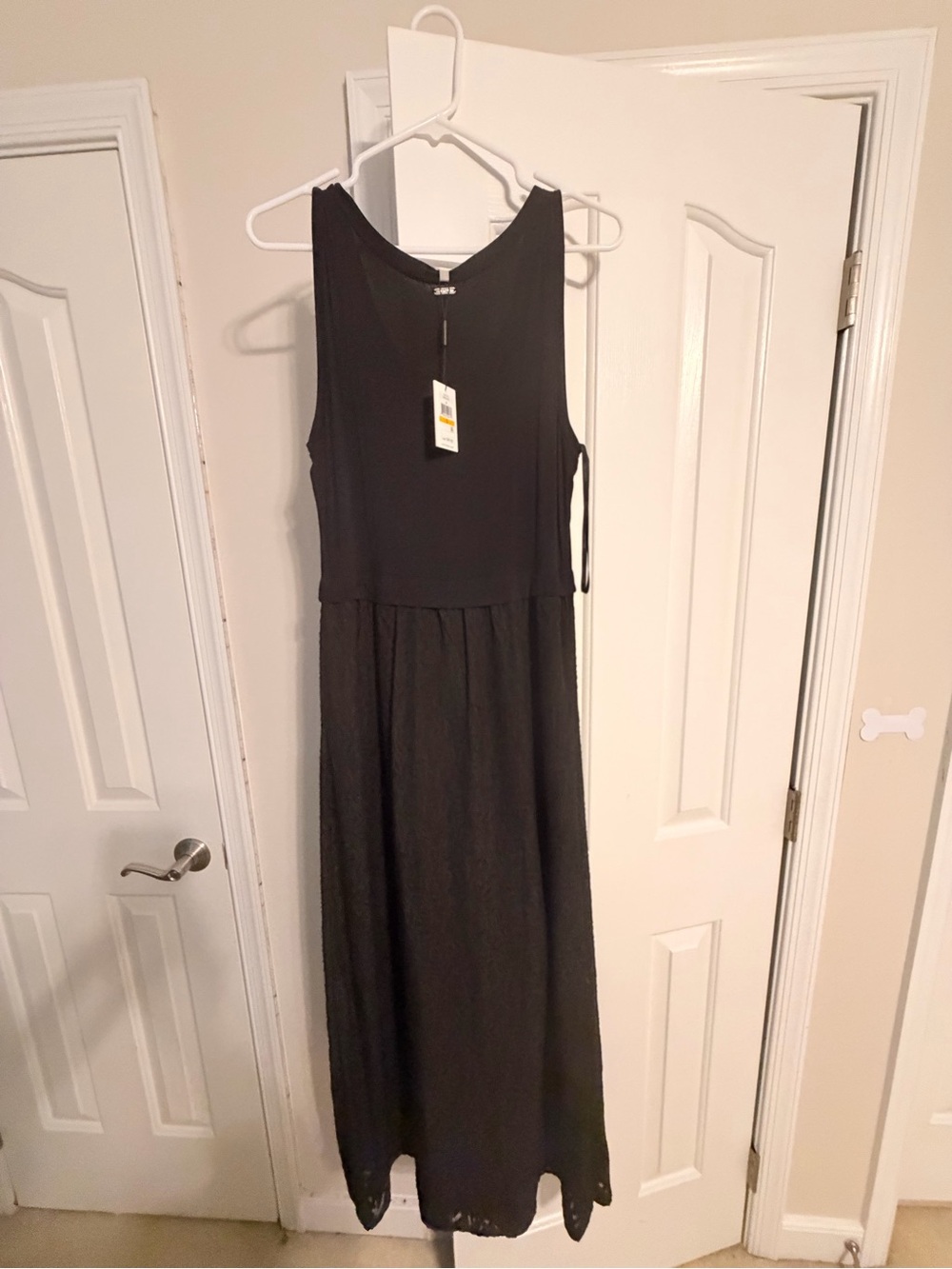 Calvin Klien Black Sleeveless Maxi Dress